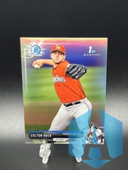 2017 1st Bowman Chrome Draft Colton Hock #BDC-196 Refractor